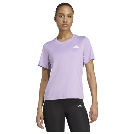 Adidas Γυναικεία κοντομάνικη μπλούζα Train-Essentials 3-Stripes Workout Tee Adidas Γυναικεία κοντομάνικη μπλούζα Train-Essentials 3-Stripes Workout Tee